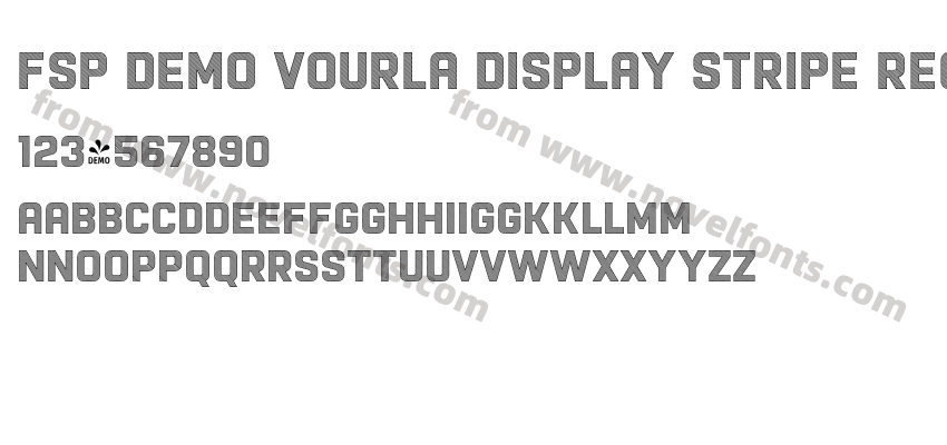 FSP DEMO Vourla Display Stripe RegularPreview