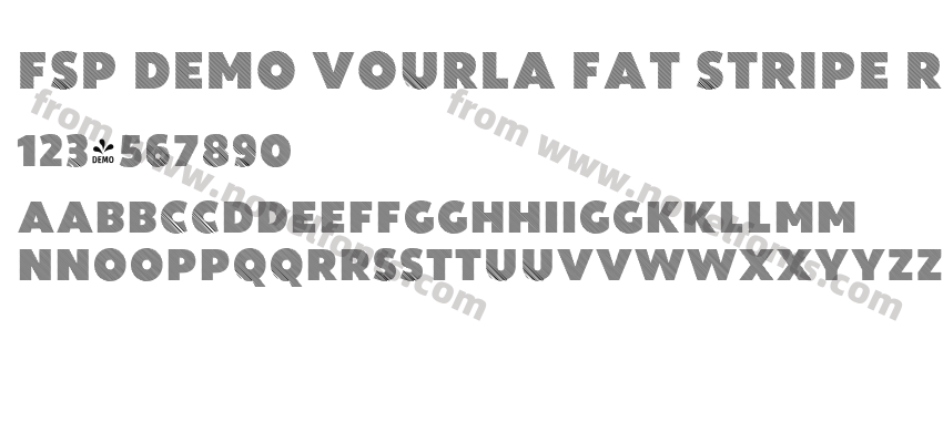 FSP DEMO Vourla Fat Stripe RegularPreview