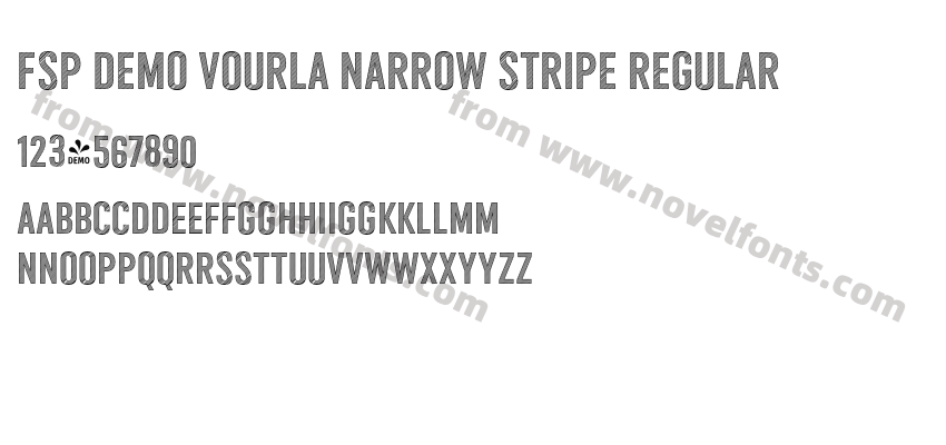 FSP DEMO Vourla Narrow Stripe RegularPreview