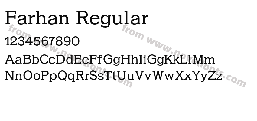 Farhan RegularPreview