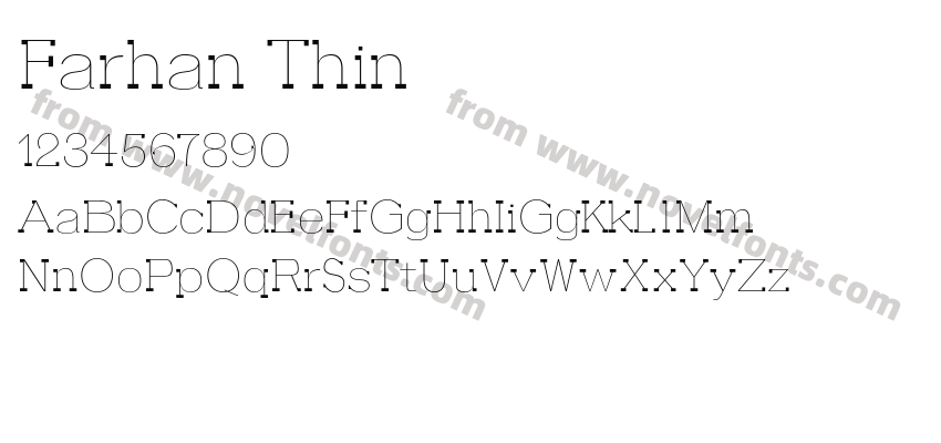 Farhan ThinPreview
