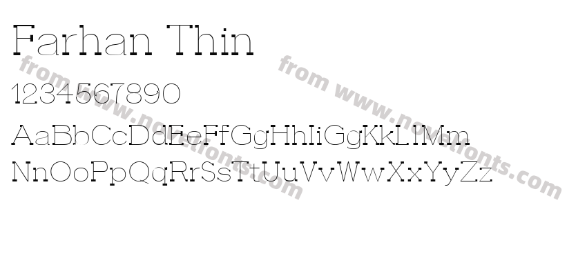 Farhan ThinPreview