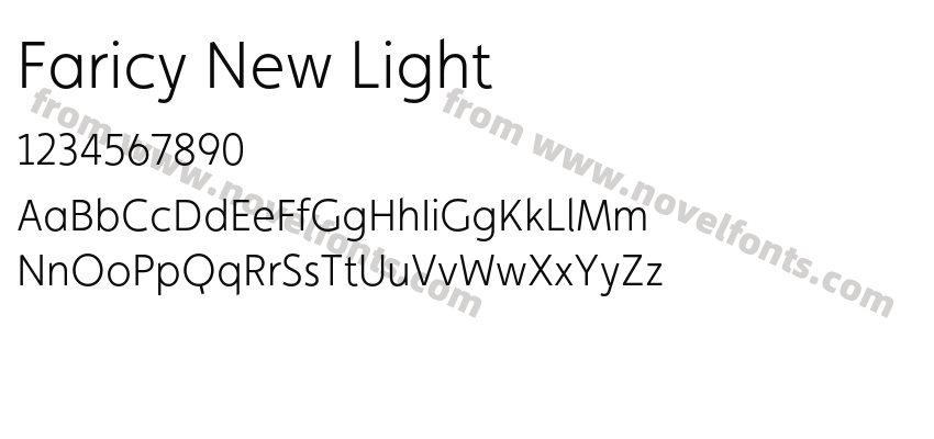 Faricy New LightPreview