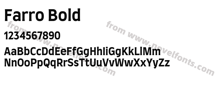 Farro BoldPreview