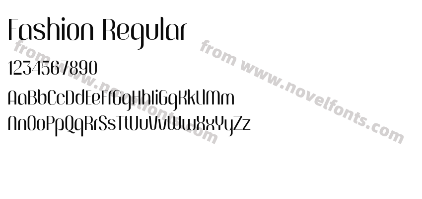Fashion RegularPreview