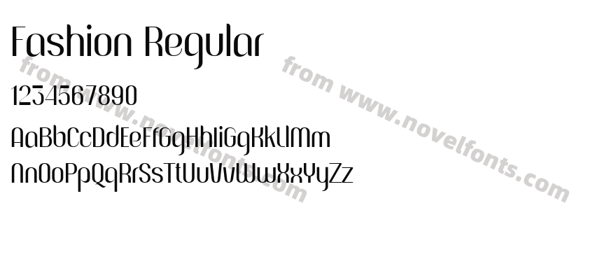 Fashion RegularPreview
