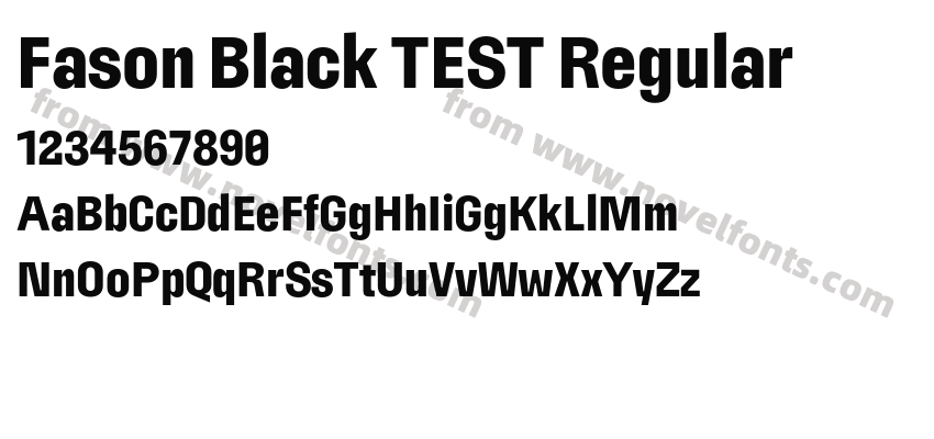 Fason Black TEST RegularPreview