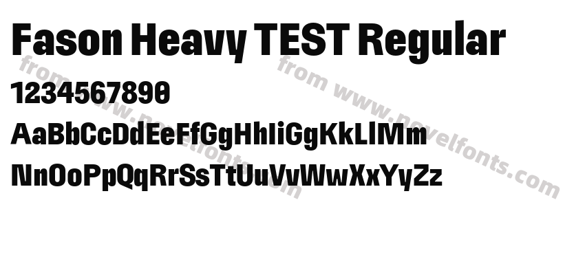 Fason Heavy TEST RegularPreview