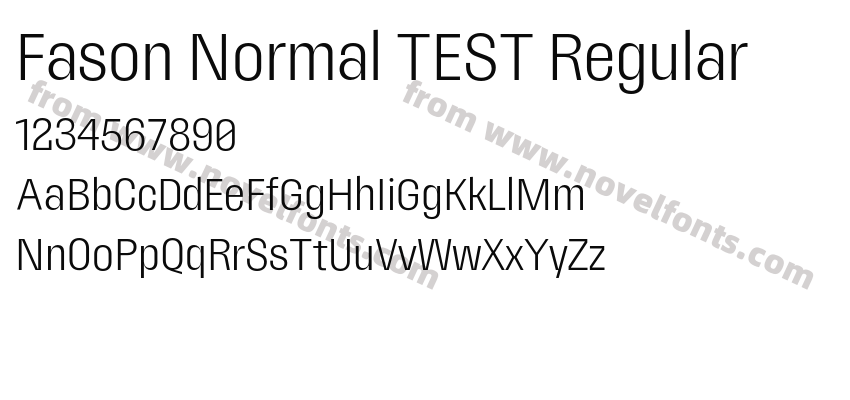 Fason Normal TEST RegularPreview