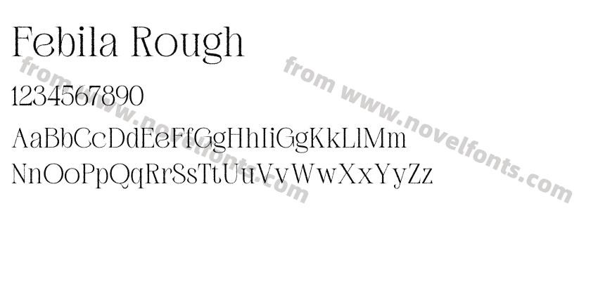 Febila RoughPreview