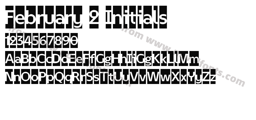February 2 InitialsPreview