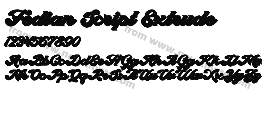 Fedian Script ExtrudePreview