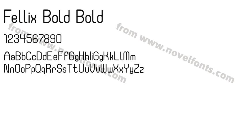 Fellix Bold BoldPreview