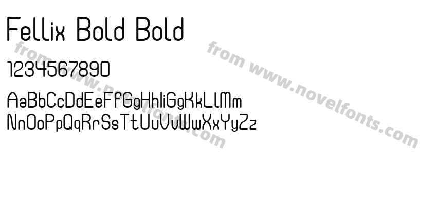 Fellix Bold BoldPreview