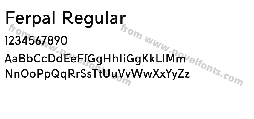 Ferpal RegularPreview