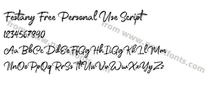 Festany Free Personal Use ScriptPreview