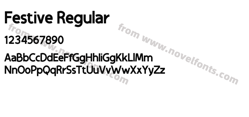 Festive RegularPreview