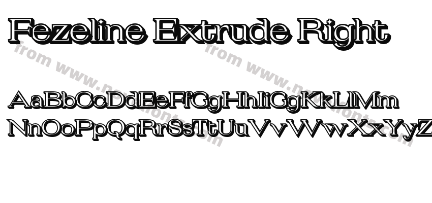 Fezeline Extrude RightPreview