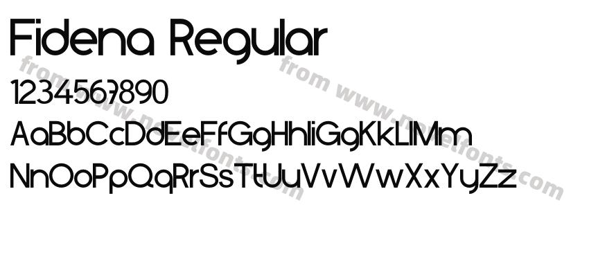 Fidena RegularPreview