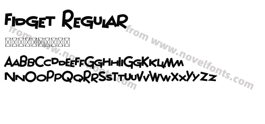 Fidget RegularPreview