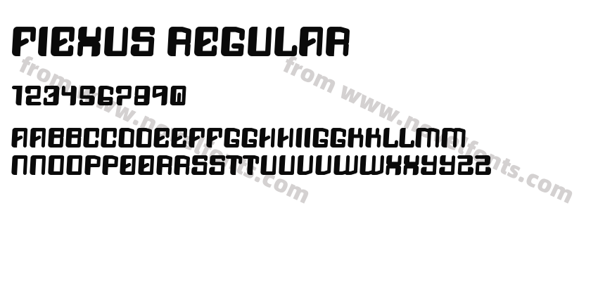 Fiexus RegularPreview