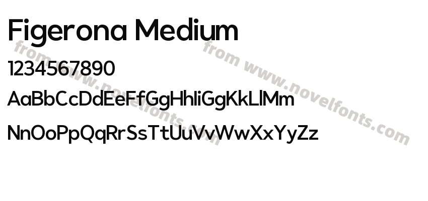 Figerona MediumPreview