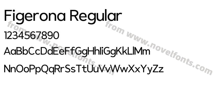 Figerona RegularPreview