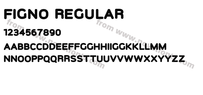 Figno RegularPreview