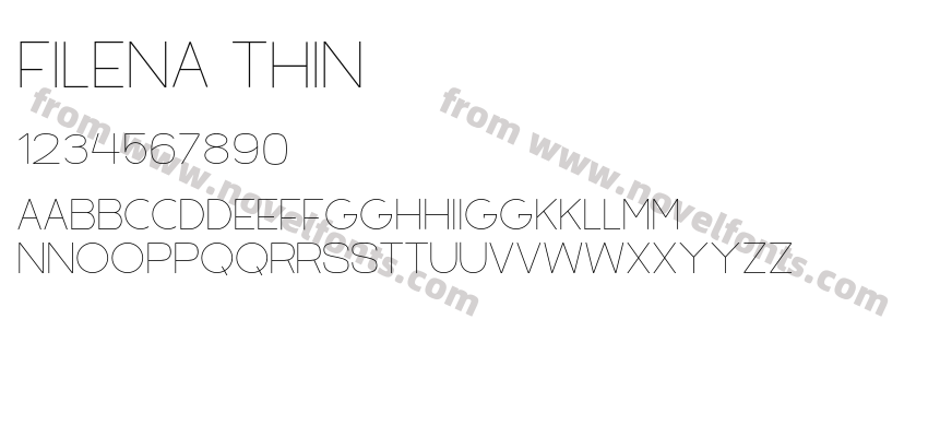 Filena ThinPreview