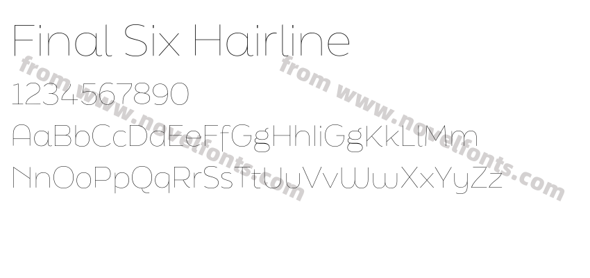 Final Six HairlinePreview