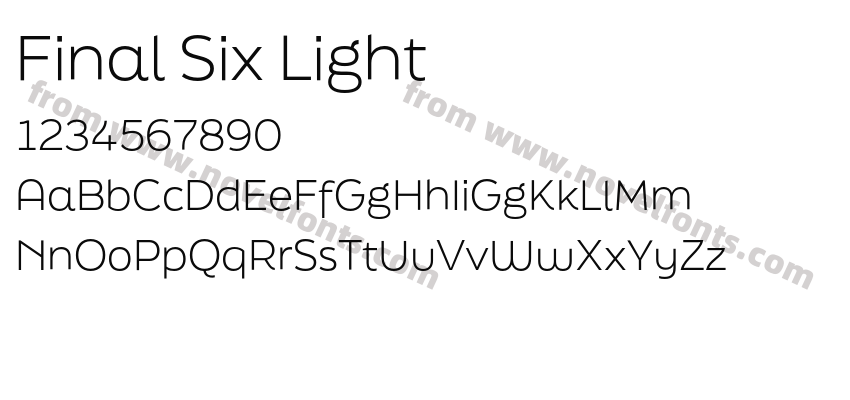 Final Six LightPreview