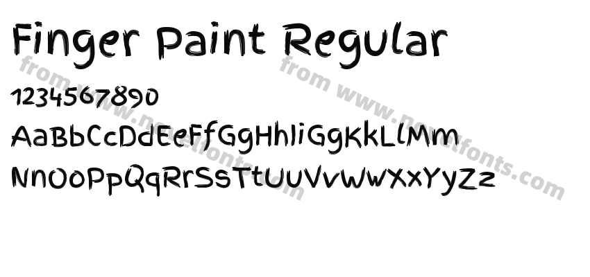 Finger Paint RegularPreview