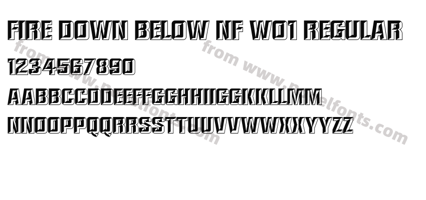 Fire Down Below NF W01 RegularPreview