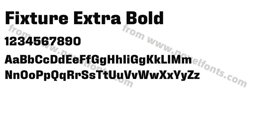 Fixture Extra BoldPreview