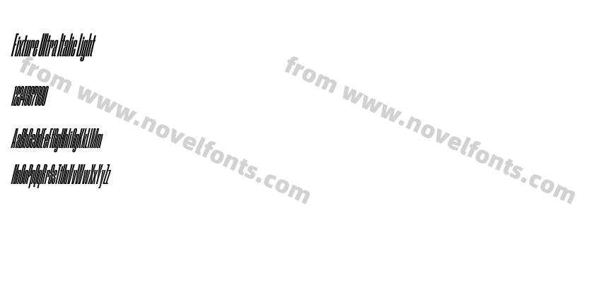 Fixture Ultra Italic LightPreview