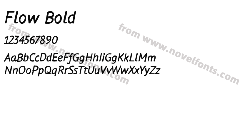 Flow BoldPreview