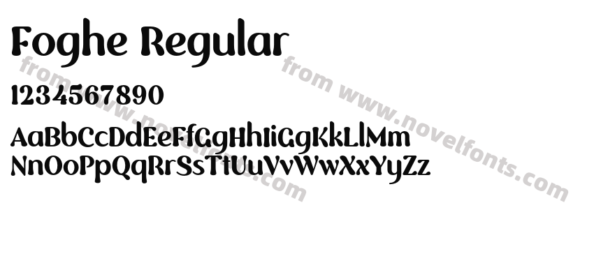 Foghe RegularPreview