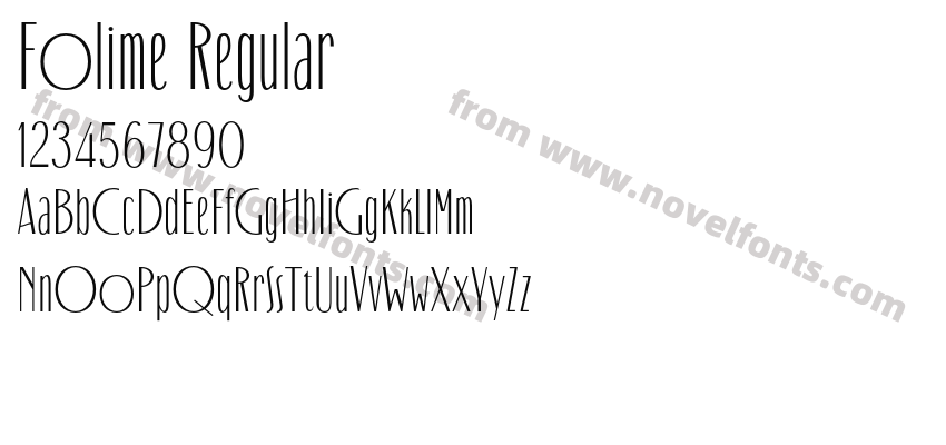 Folime RegularPreview