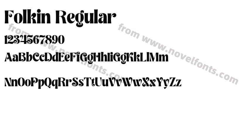 Folkin RegularPreview