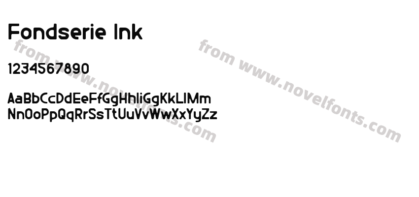 Fondserie InkPreview