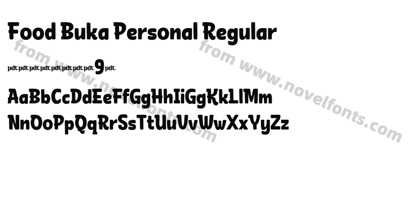 Food Buka Personal RegularPreview