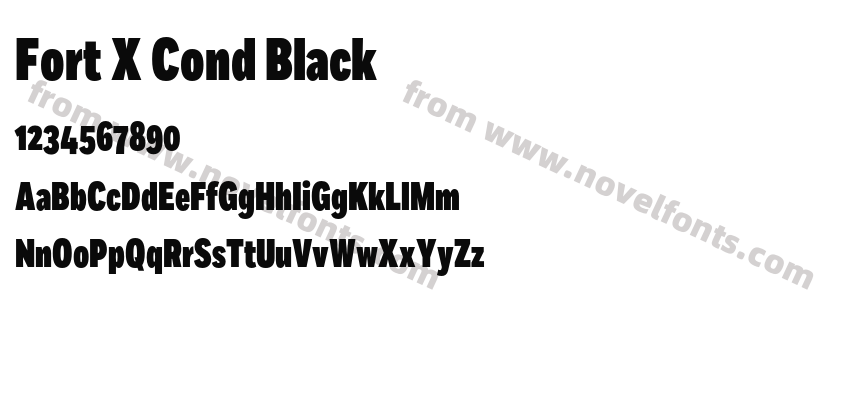 Fort X Cond BlackPreview
