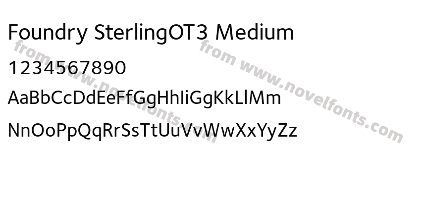 Foundry SterlingOT3 MediumPreview