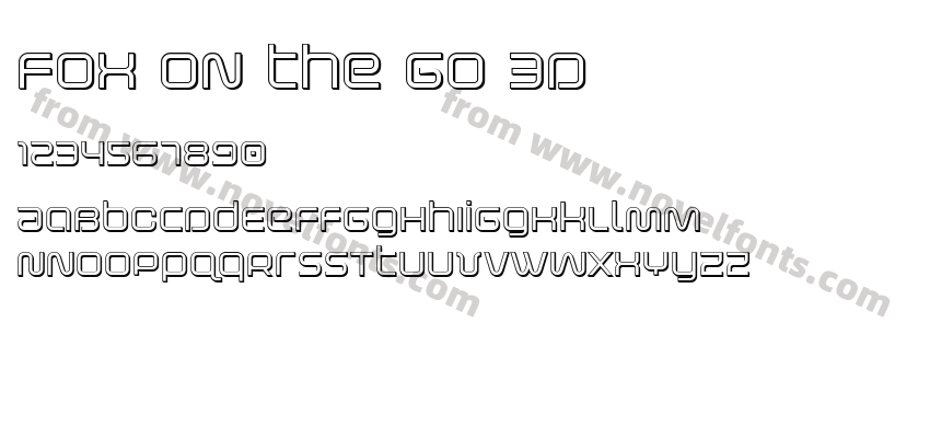 Fox on the Go 3DPreview