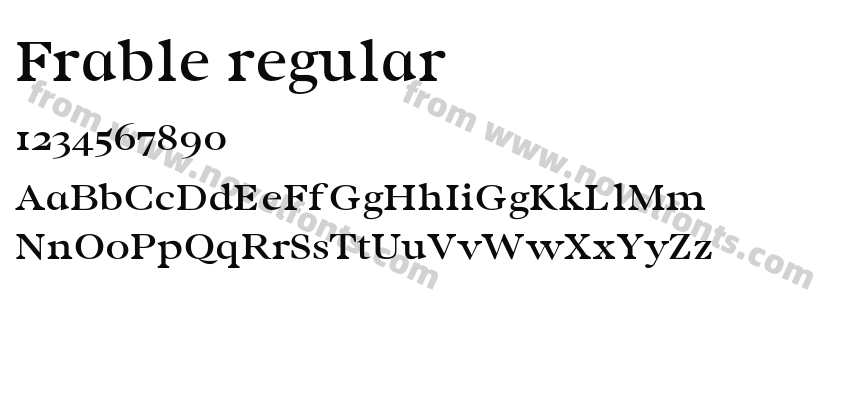 Frable regularPreview