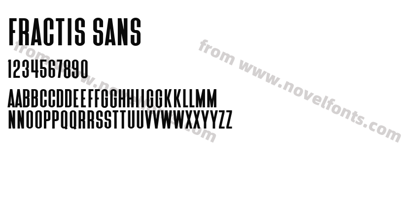 Fractis SansPreview