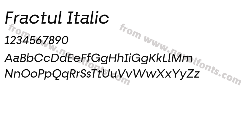 Fractul ItalicPreview