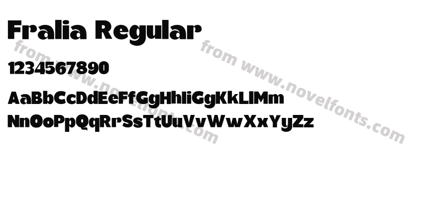 Fralia RegularPreview