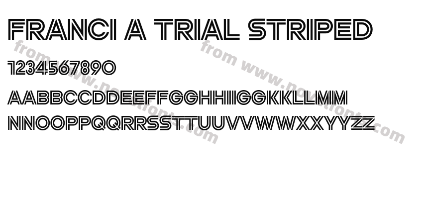 Franci A TRIAL StripedPreview