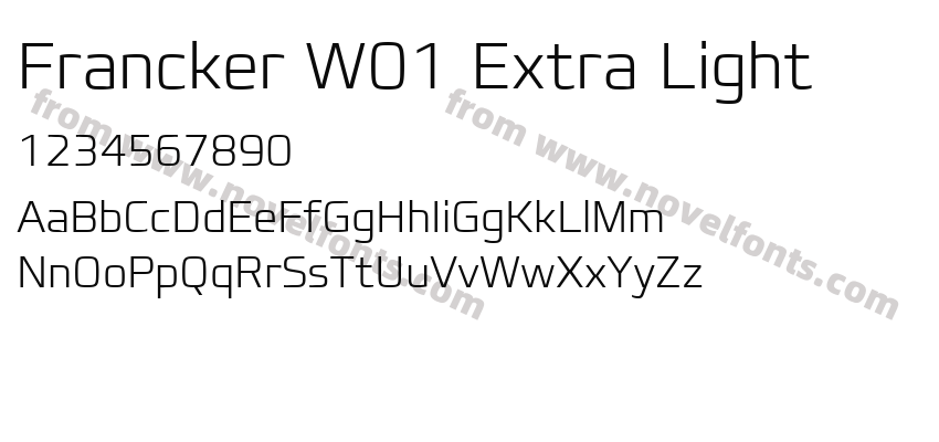 Francker W01 Extra LightPreview